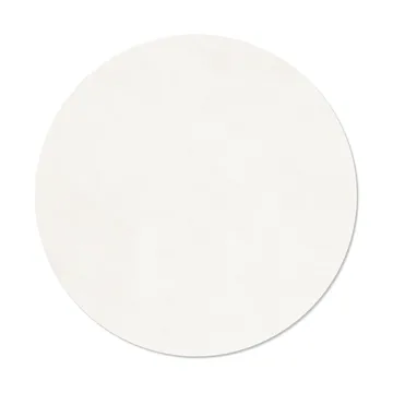 Nupo Tischset - Pure white, circle, L - LIND DNA