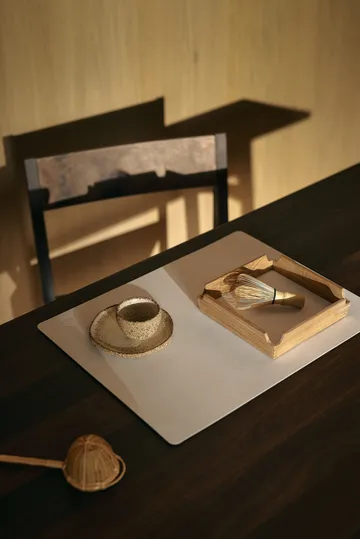 Nupo Tischset square L - Pure white - LIND DNA