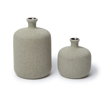 Bottle Vase - Sand grey, medium - Lindform