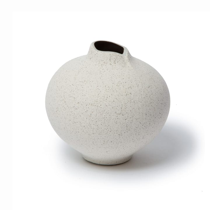 Line Vase - Sand white, medium - Lindform