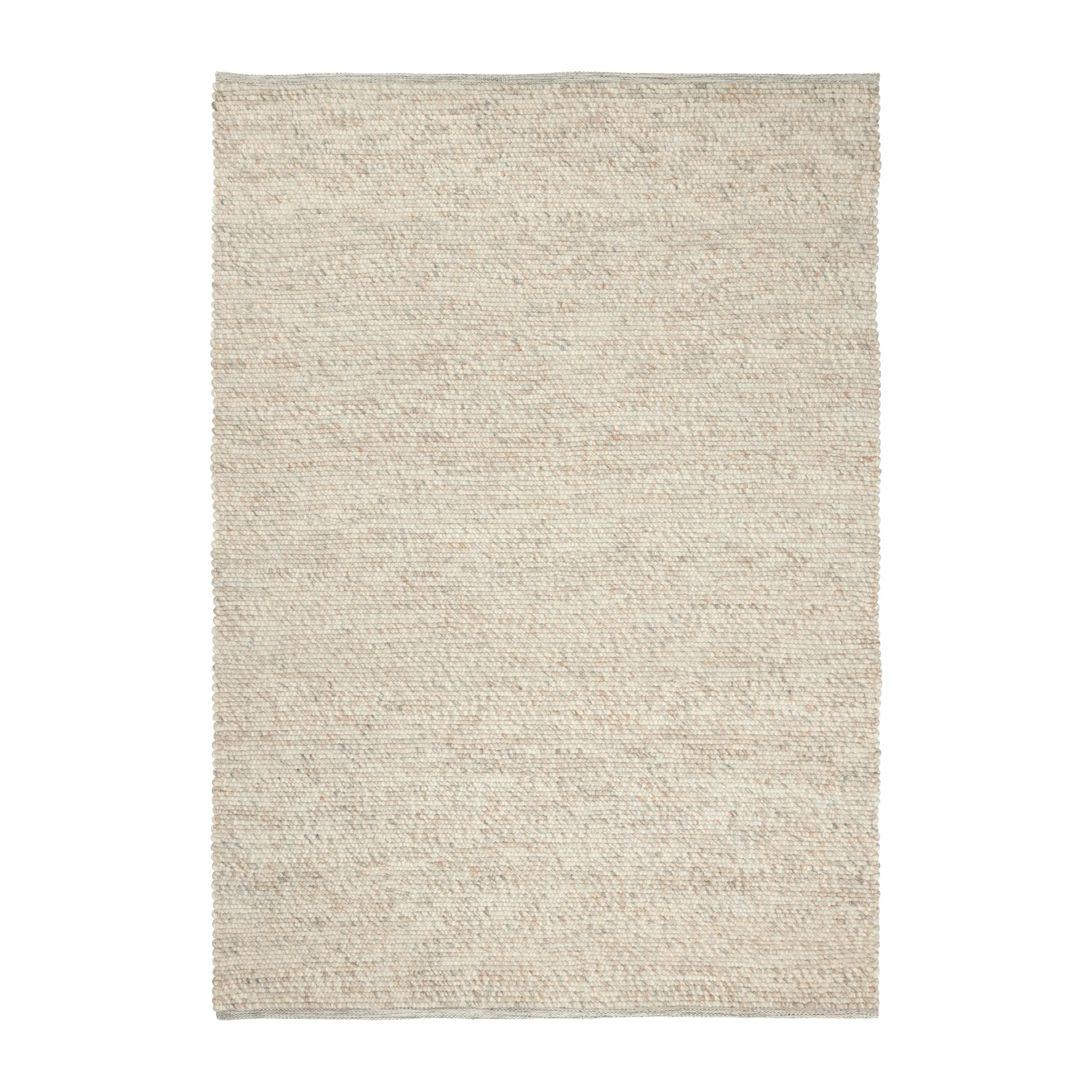 Agner Wollteppich, Beige, 140 x 200cm Linie Design