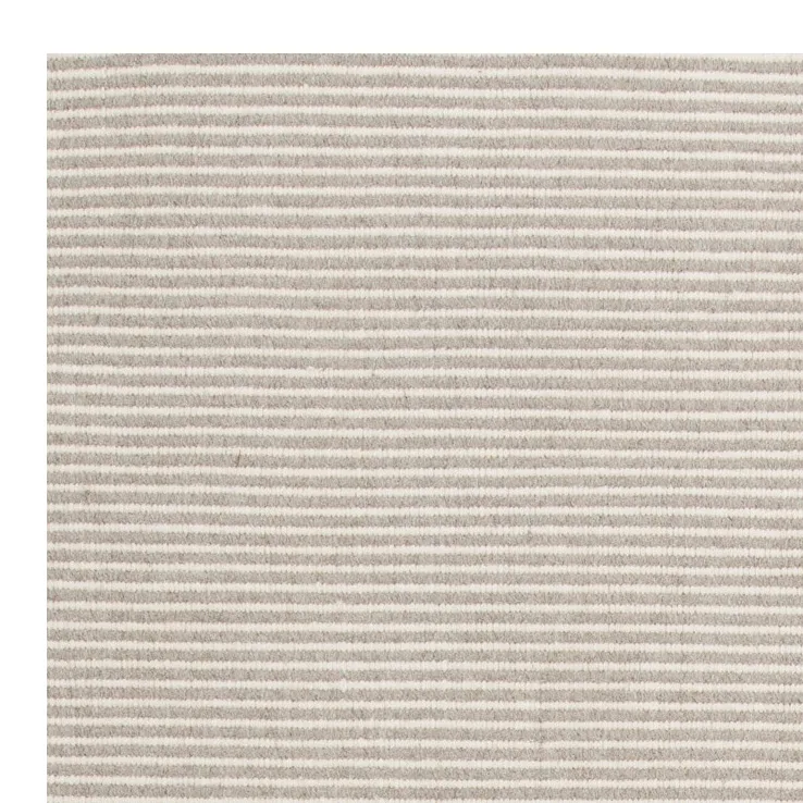 Ajo Baumwollteppich 140 x 200cm, Silver Linie Design