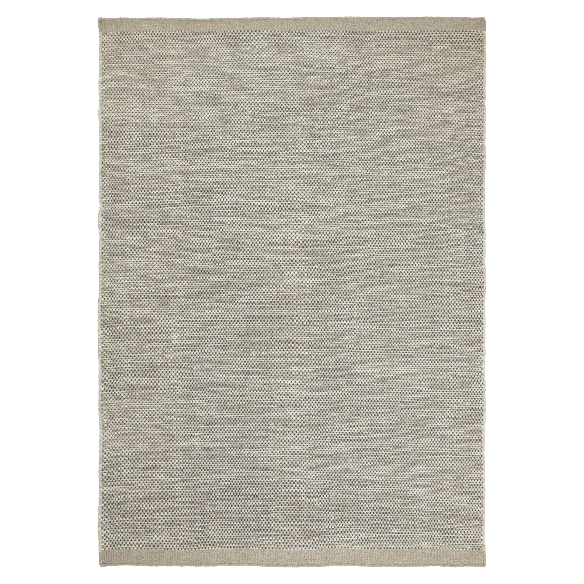 Asko Teppich 140 x 200cm, Taupe Linie Design