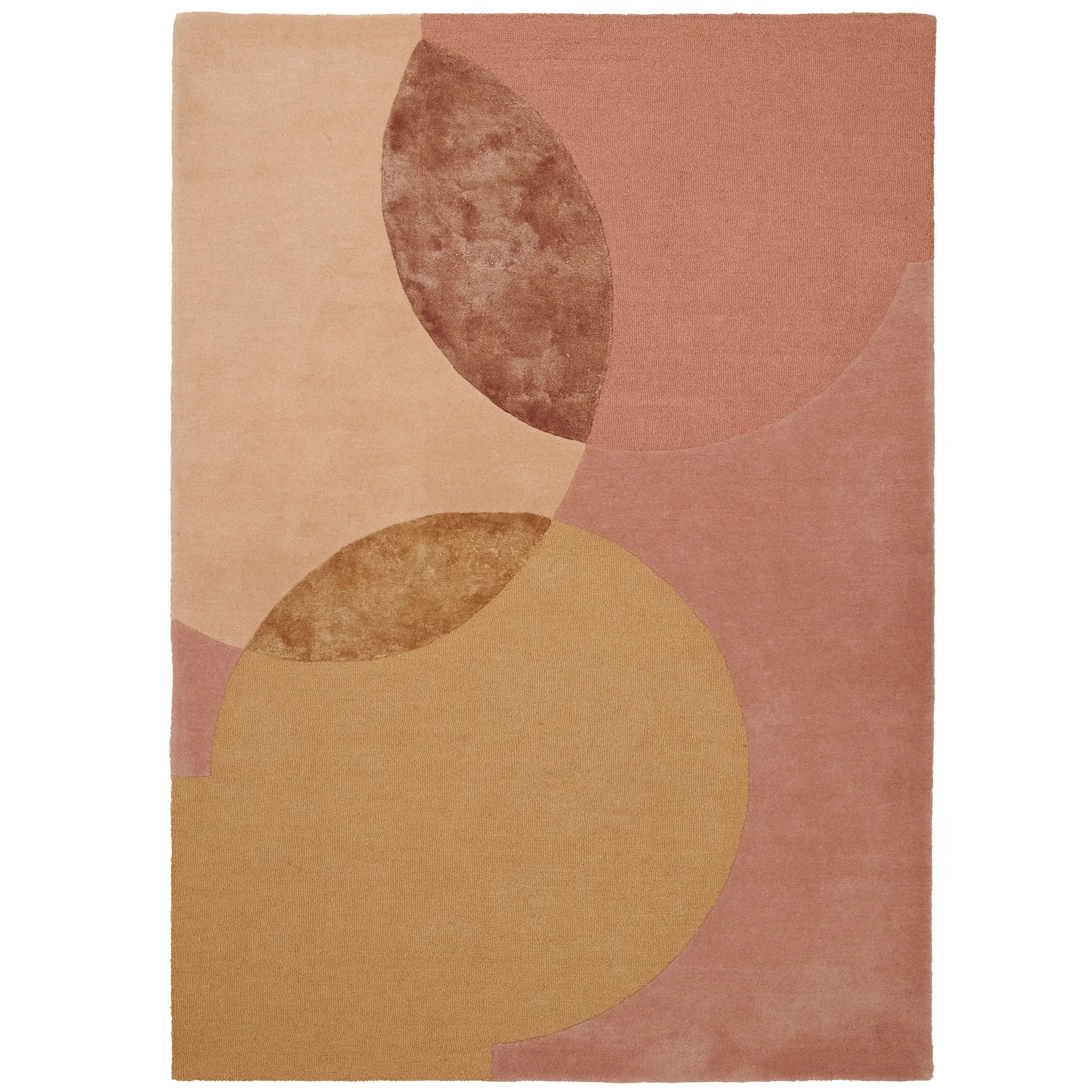 Caldera Teppich 200 x 300cm, Mustard Linie Design