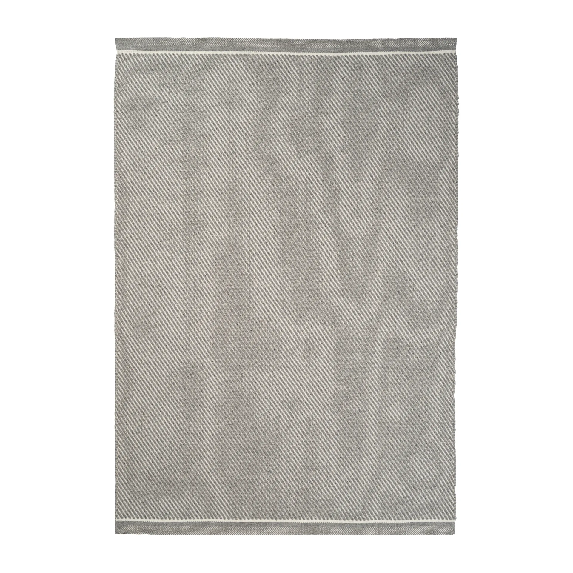 Dawn Light Wollteppich 140 x 200cm, Grey-white Linie Design