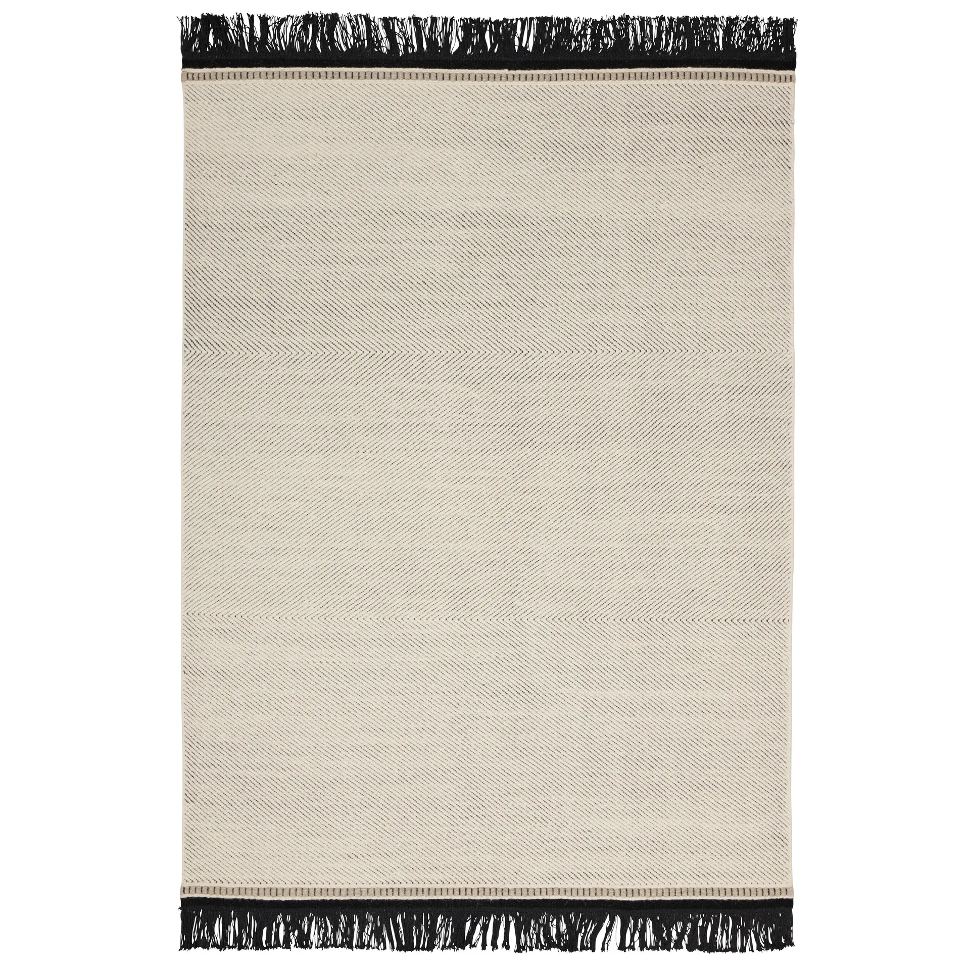 Fenja Wollteppich 140 x 200cm, White Linie Design