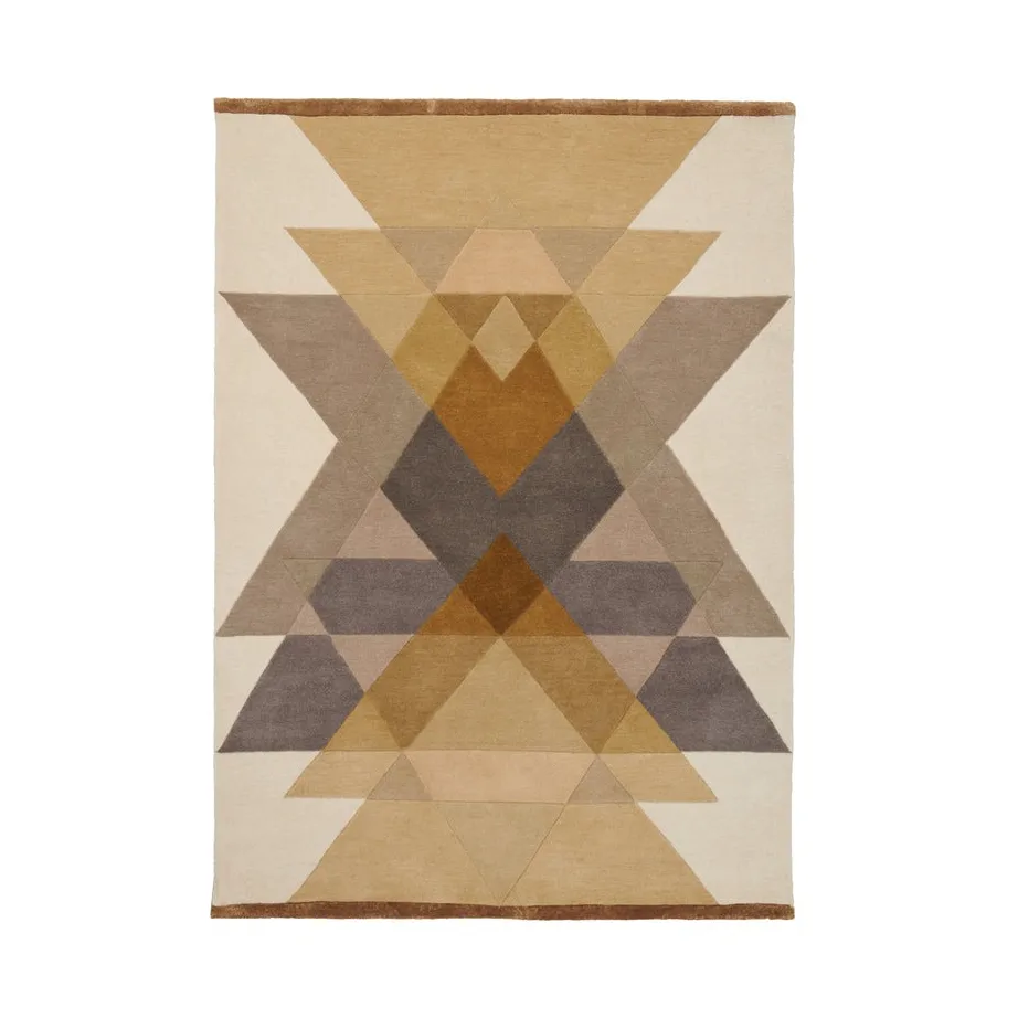 Freya Teppich 250x350 cm, Mustard Linie Design