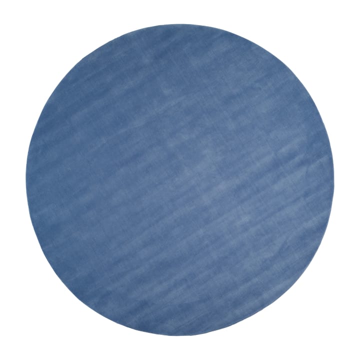 Halo Cloud Wollteppich rund Ø250cm - Blue - Linie Design