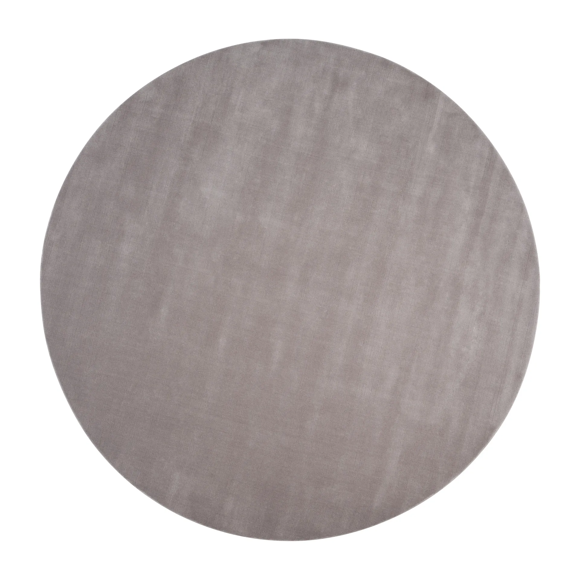Halo Cloud Wollteppich rund, Light grey, Ø250 cm Linie Design