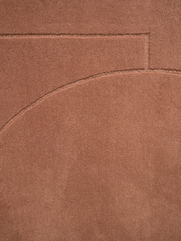 Lineal Poem Wollteppich - Amber, 140 x 200cm - Linie Design