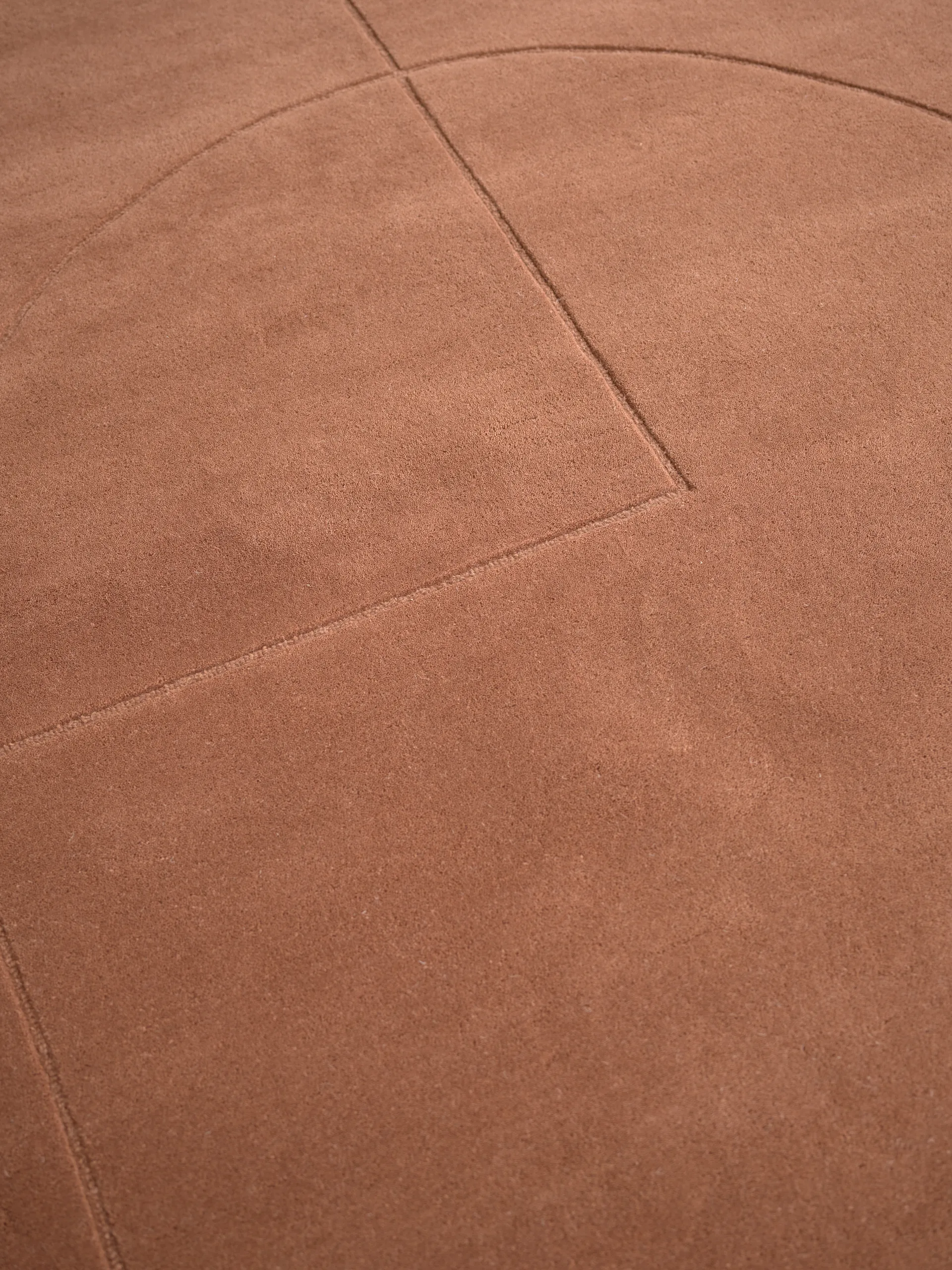 Lineal Poem Wollteppich, Amber, 140 x 200cm Linie Design