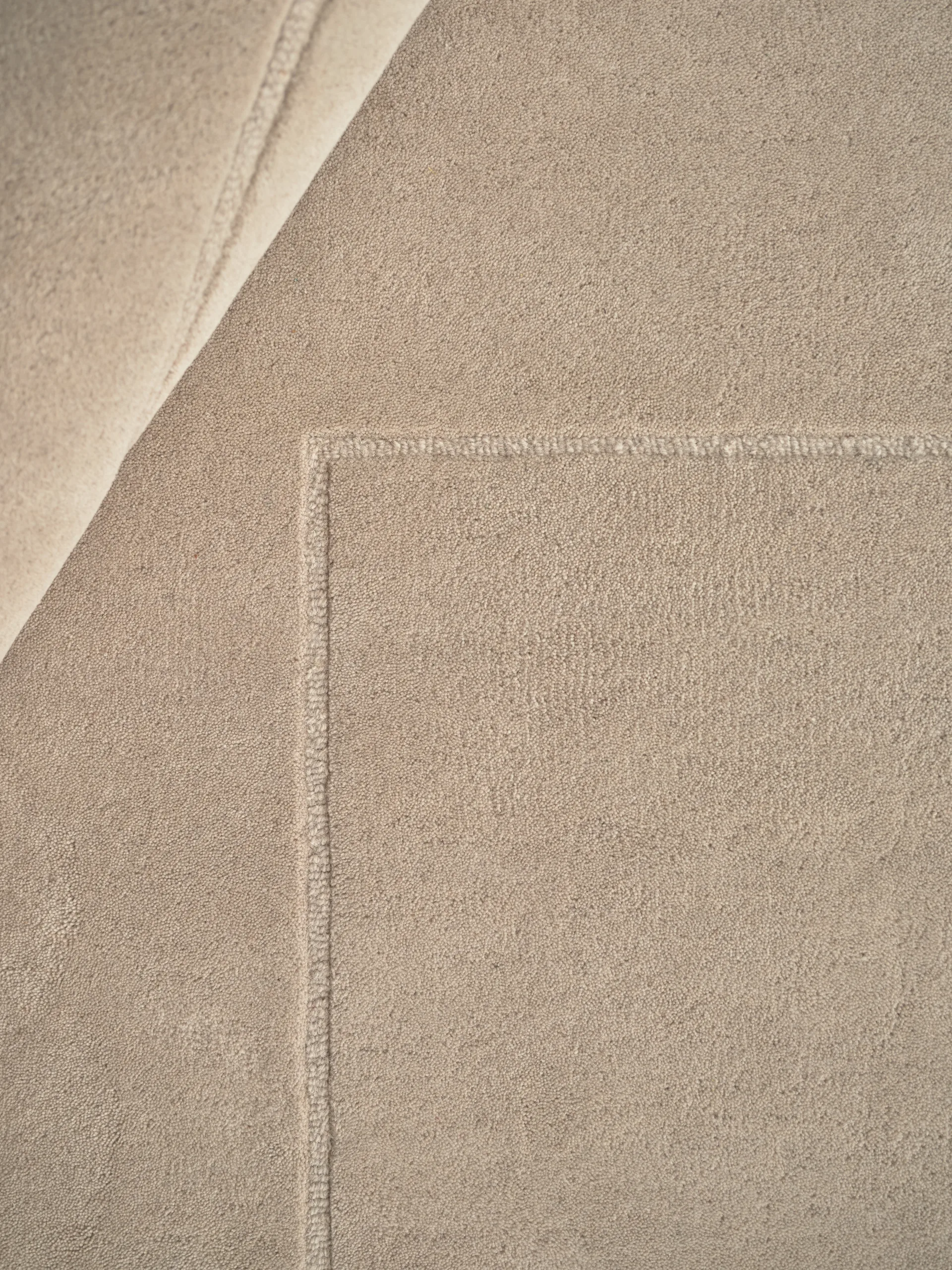 Lineal Poem Wollteppich, Beige, 140 x 200cm Linie Design