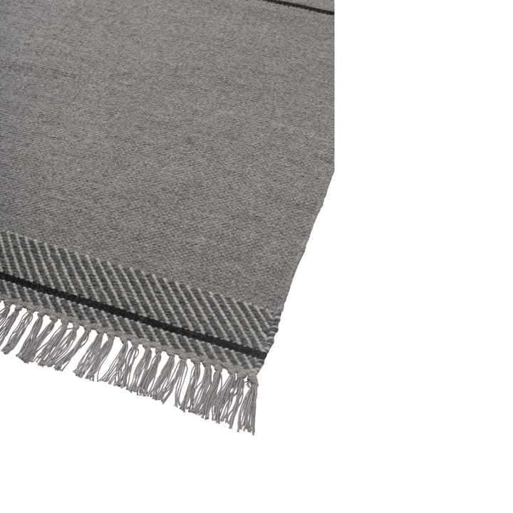 Mindful Soul Wollteppich 200 x 300cm, Stone-grey Linie Design