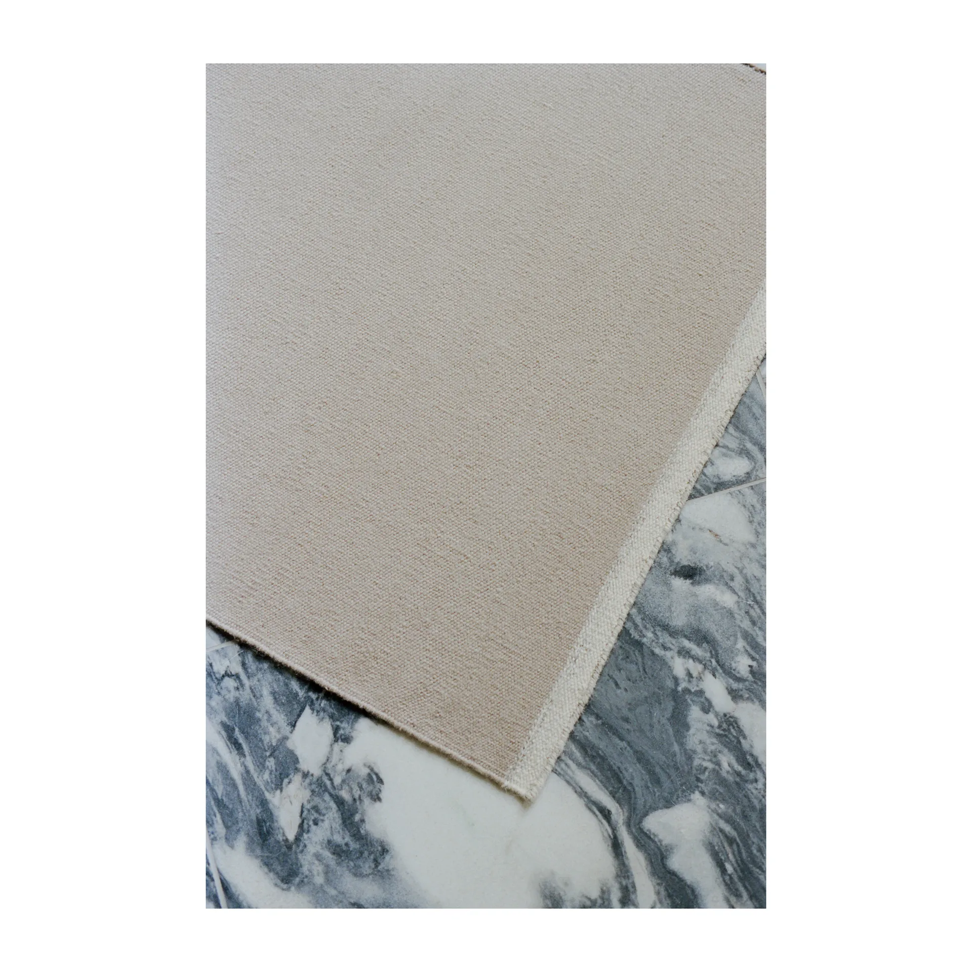 Modest Ease Teppich 80 x 250cm, Beige Linie Design