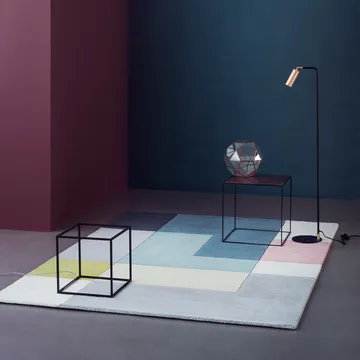 Ometri Teppich - Aqua, 170 x 240cm, aqua, 170 x 240cm - Linie Design