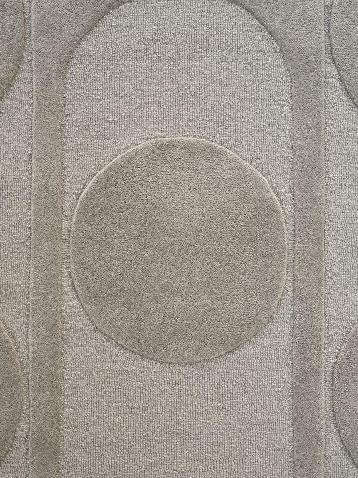 Orb Alliance Wollteppich, Grey, 140 x 200cm Linie Design