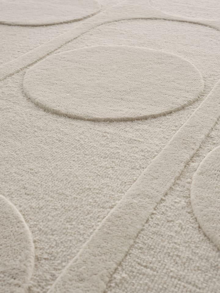 Orb Alliance Wollteppich, White, 200 x 300cm Linie Design