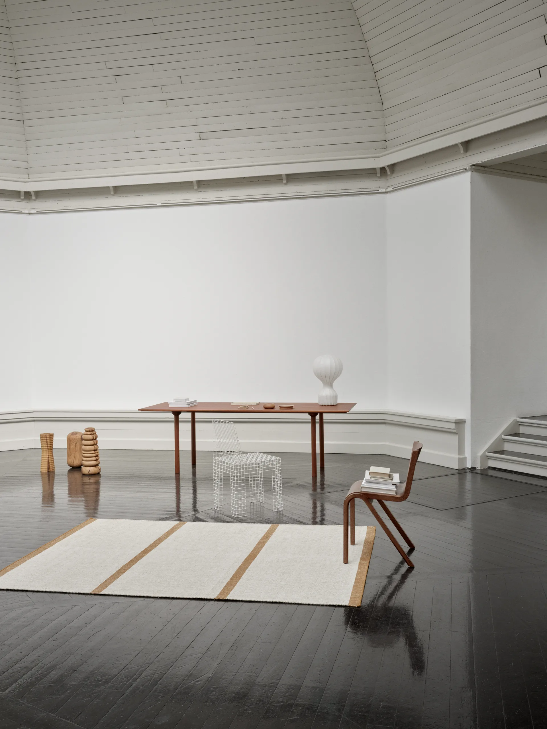 RaHockero Teppich, Mustard, 140 x 200cm Linie Design