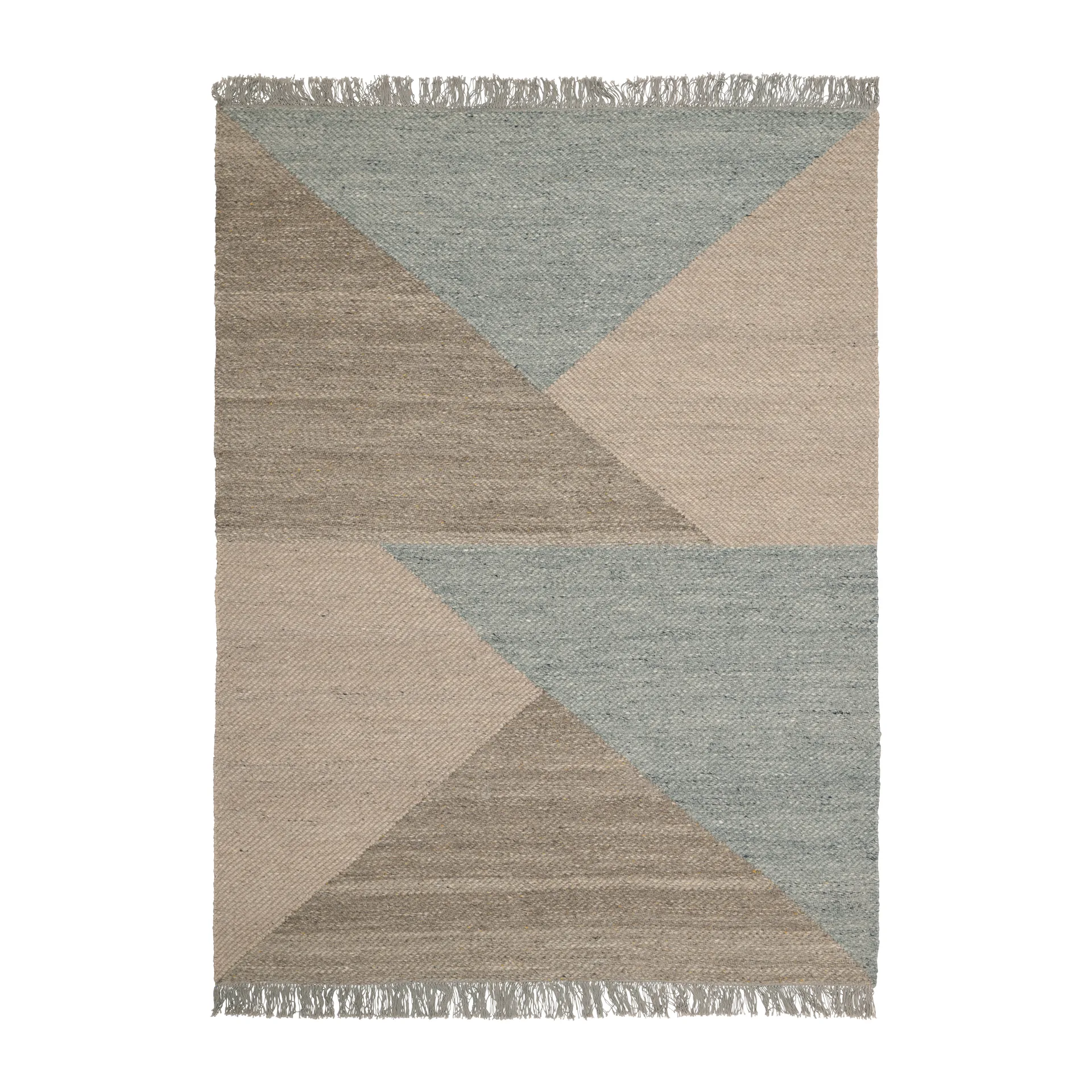 Skuld Wollteppich, Beige, 140 x 200cm Linie Design