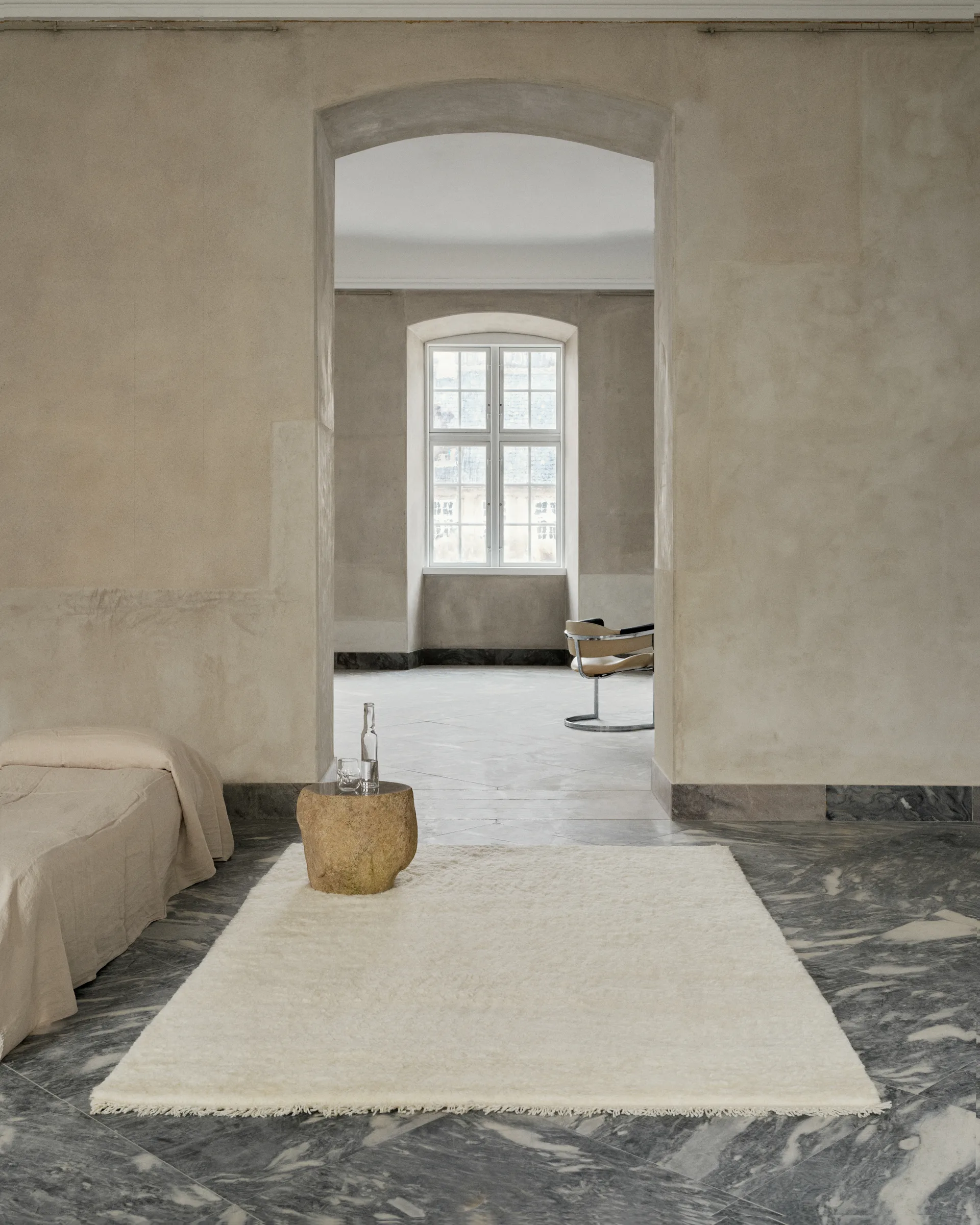 Soft Savannah Wollteppich, White, 140 x 200cm Linie Design