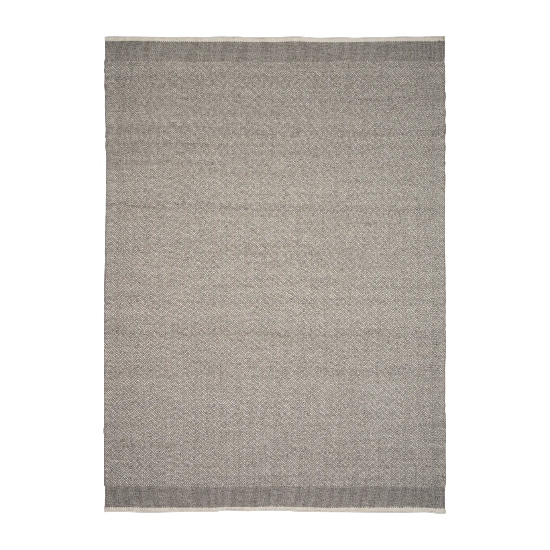 Stratum Echo Wollteppich, Grey, 200 x 300cm Linie Design