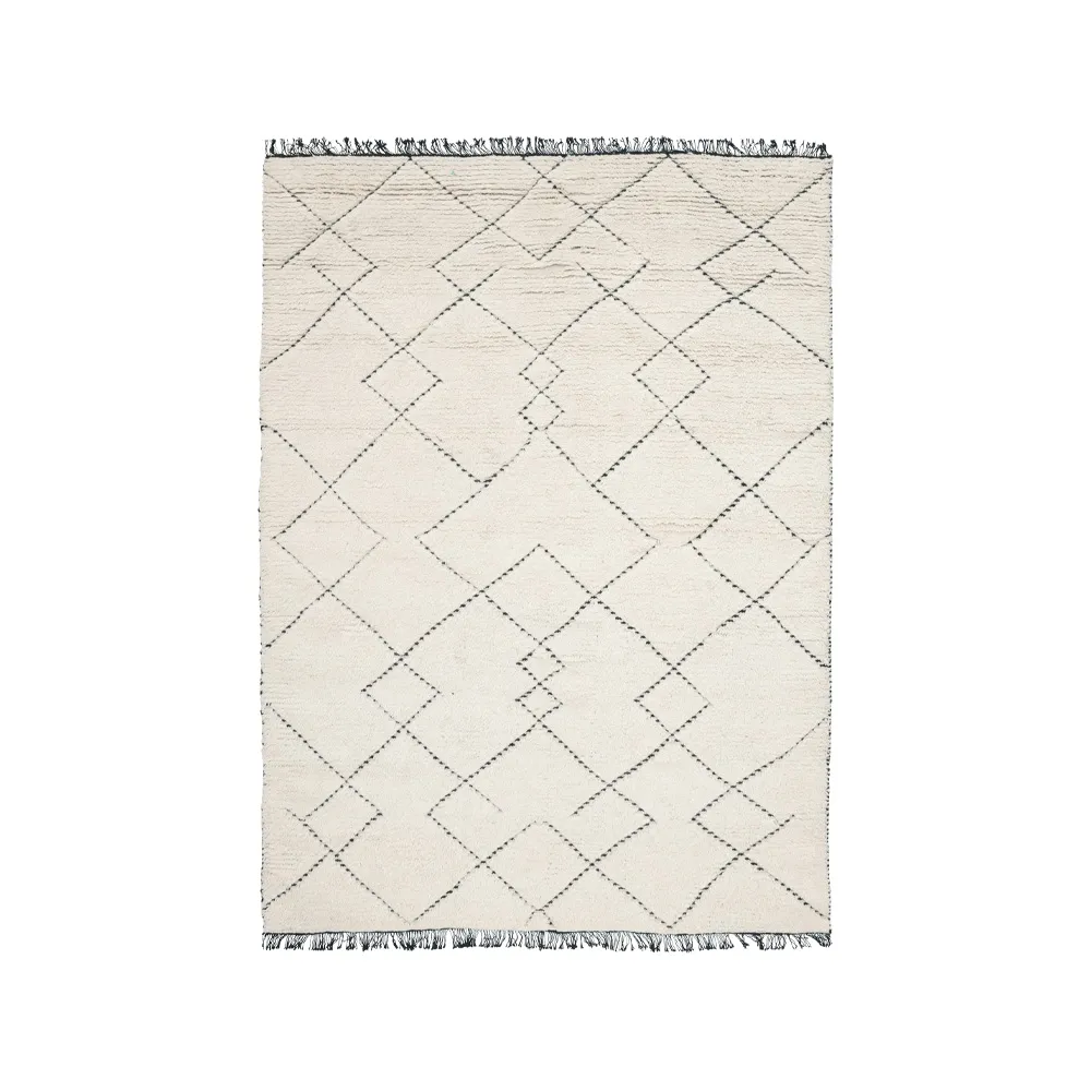 Torun Teppich, Black, 200 x 300cm Linie Design