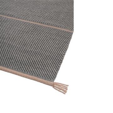 Vision Walk Wollteppich 140 x 200cm - Grey-rose - Linie Design