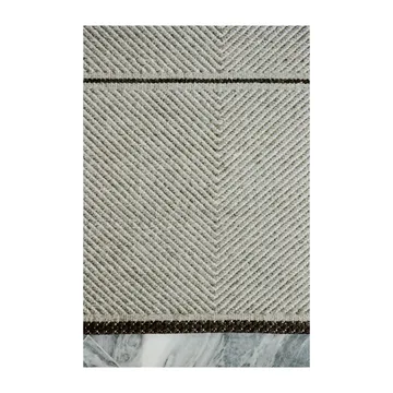 Vision Walk Wollteppich 140 x 200cm - Stone-grey - Linie Design