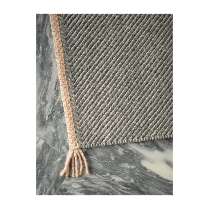 Vision Walk Wollteppich 200 x 300cm, Grey-rose Linie Design
