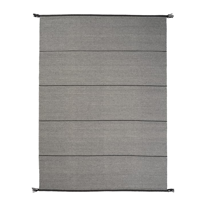 Vision Walk Wollteppich 250 x 350cm - Stone-grey - Linie Design