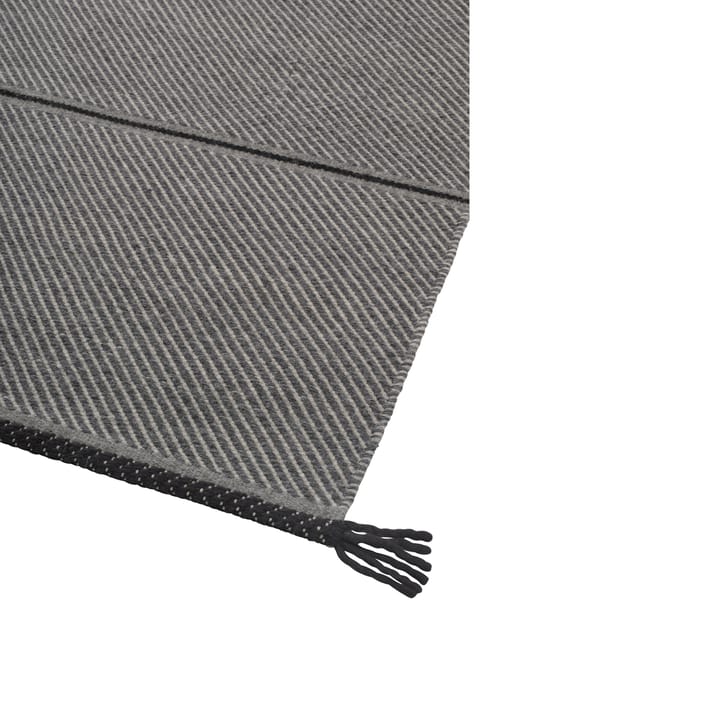 Vision Walk Wollteppich 250 x 350cm, Stone-grey Linie Design