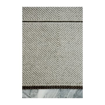 Vision Walk Wollteppich 250 x 350cm - Stone-grey - Linie Design