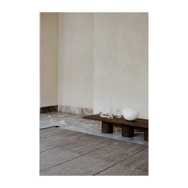 Vision Walk Wollteppich 250 x 350cm, Stone-grey Linie Design