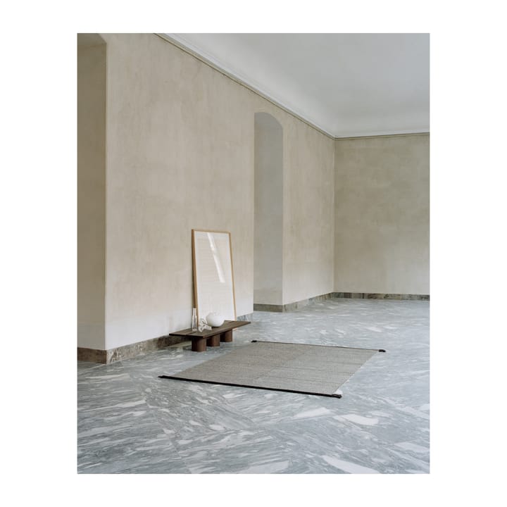 Vision Walk Wollteppich 250 x 350cm, Stone-grey Linie Design
