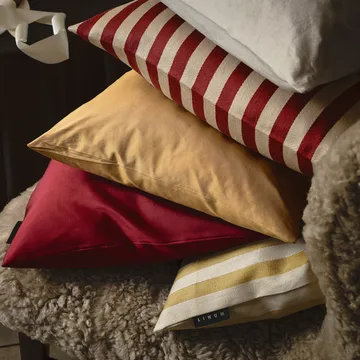 Amalfi Kissenbezug 35 x 50cm - Rostorange - Linum