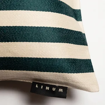 Amalfi Kissenbezug 35 x 50cm - Tiefes Smaragdgrün - Linum