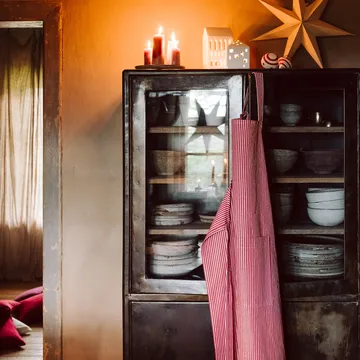 Emma Schürze - Rot - Linum