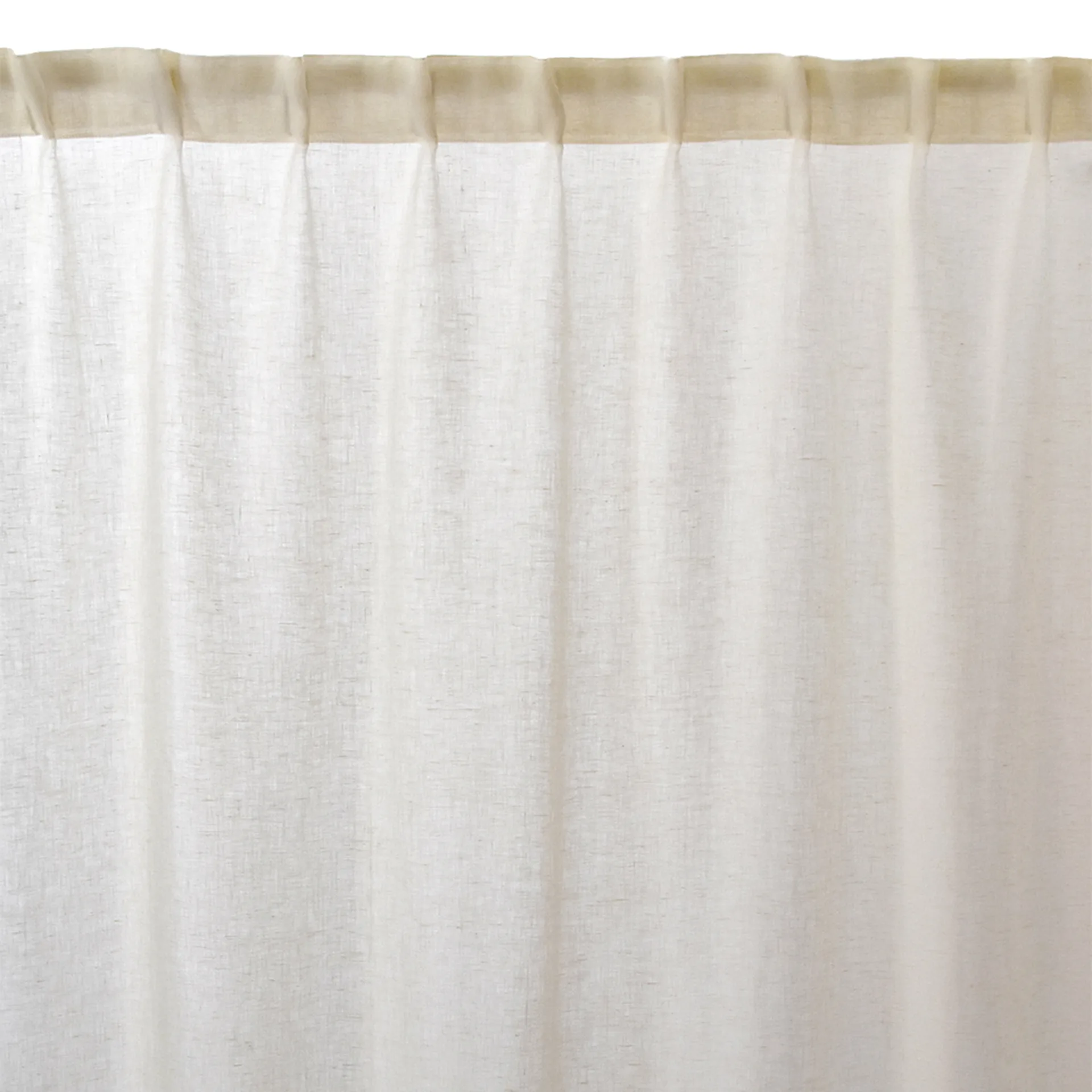 Intermezzo Gardine, Creme beige Linum