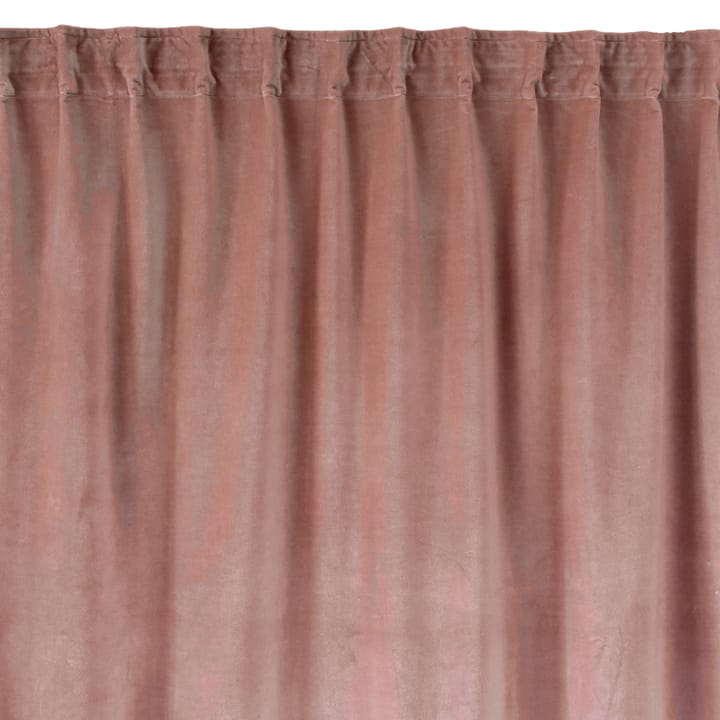 Paolo Gardine mit Bund, Blasses Pink Linum