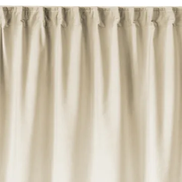 Paolo Gardine mit Bund - Cremebeige - Linum