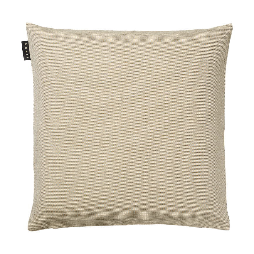Linum Pepper Kissenbezug 40x40 cm Bronze braun | Skandinavisches Design | Bezüge für Zierkissen | Braun