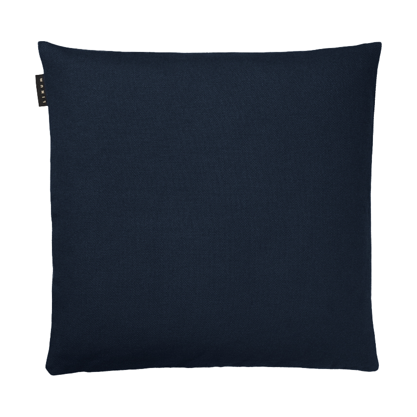 Linum Pepper Kissenbezug 40x40 cm Dunkles Marineblau