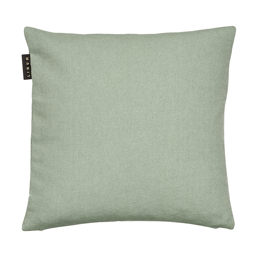 Linum Pepper Kissenbezug 40x40 cm Helles Eisgrün | Skandinavisches Design | Bezüge für Zierkissen | Grün