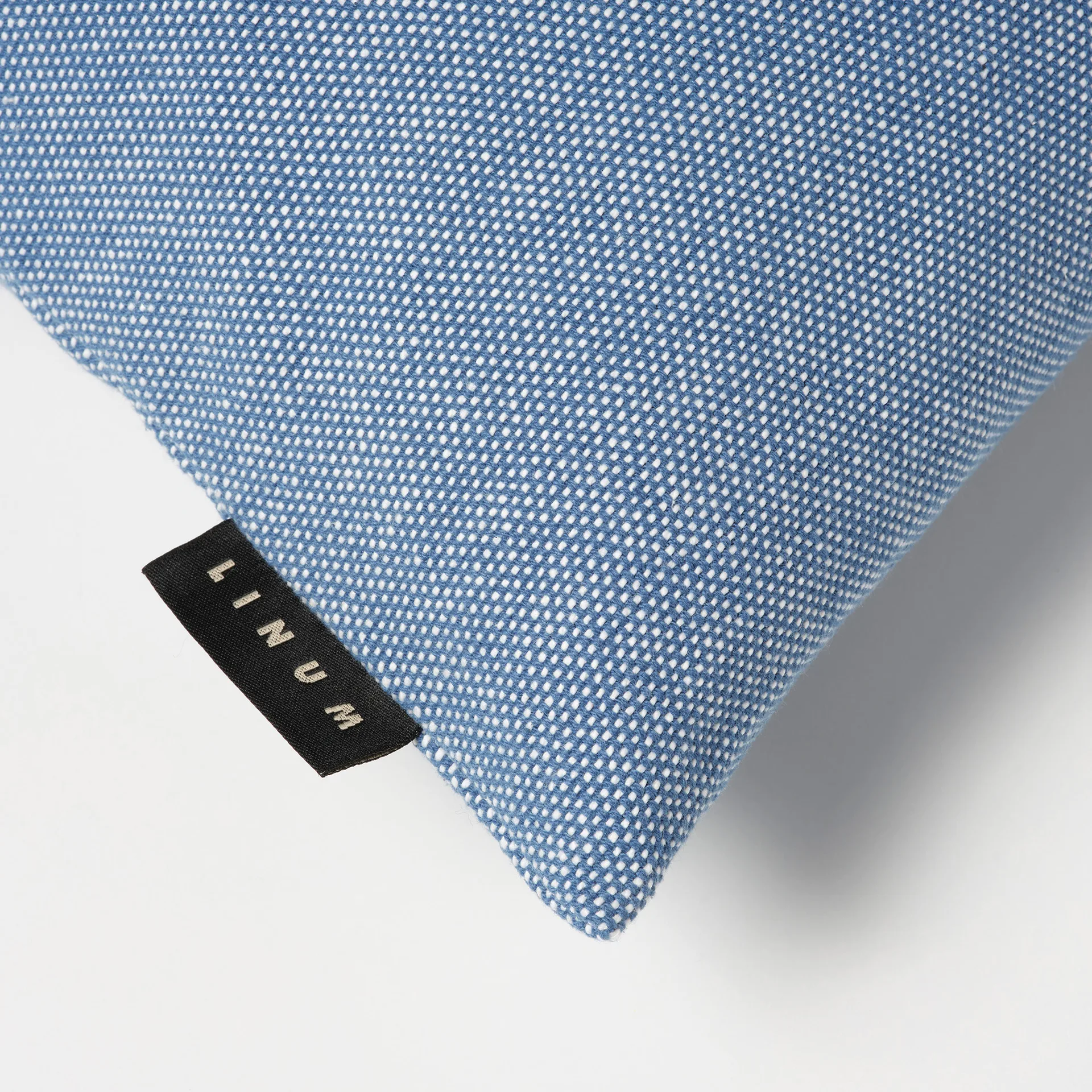 Pepper Kissenbezug 50 x 50cm, Tiefseeblau Linum