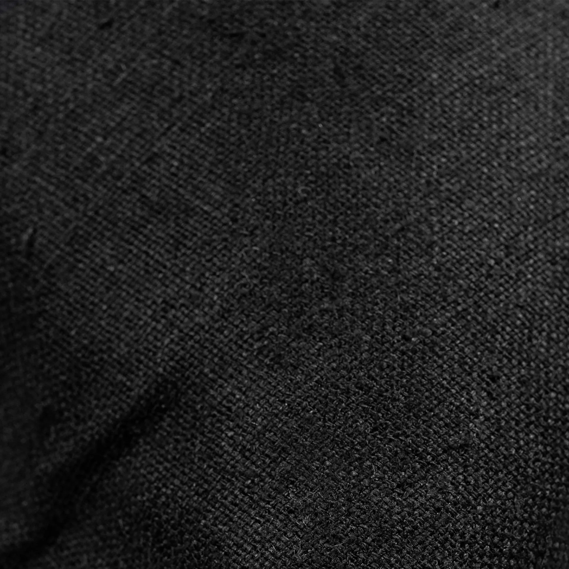 Seta Kissenbezug 50 x 50cm, Schwarz Linum