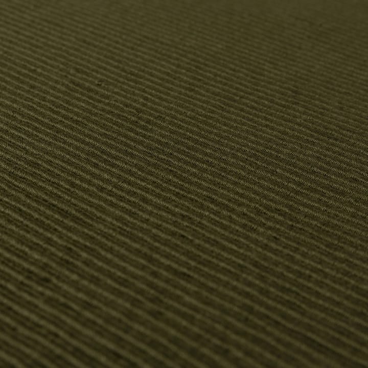 Uni Platzdecke 35 x 46cm 2er Pack, Dunkel Olivgrün Linum