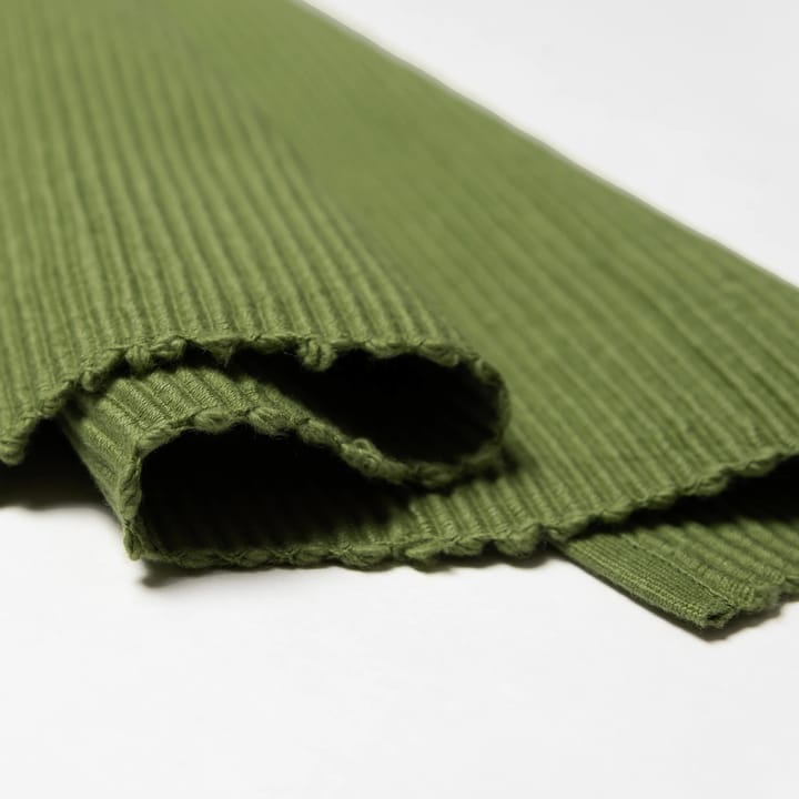 Uni Platzdecke 35 x 46cm 2er Pack, Moosgrün Linum