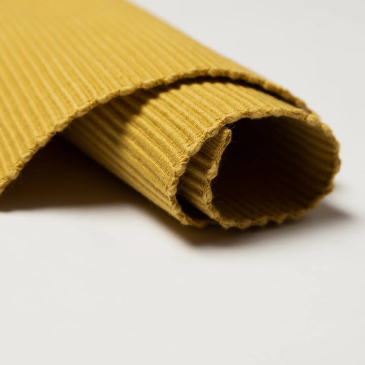 Uni Platzdecke 35 x 46cm 2er Pack - Senfgelb - Linum