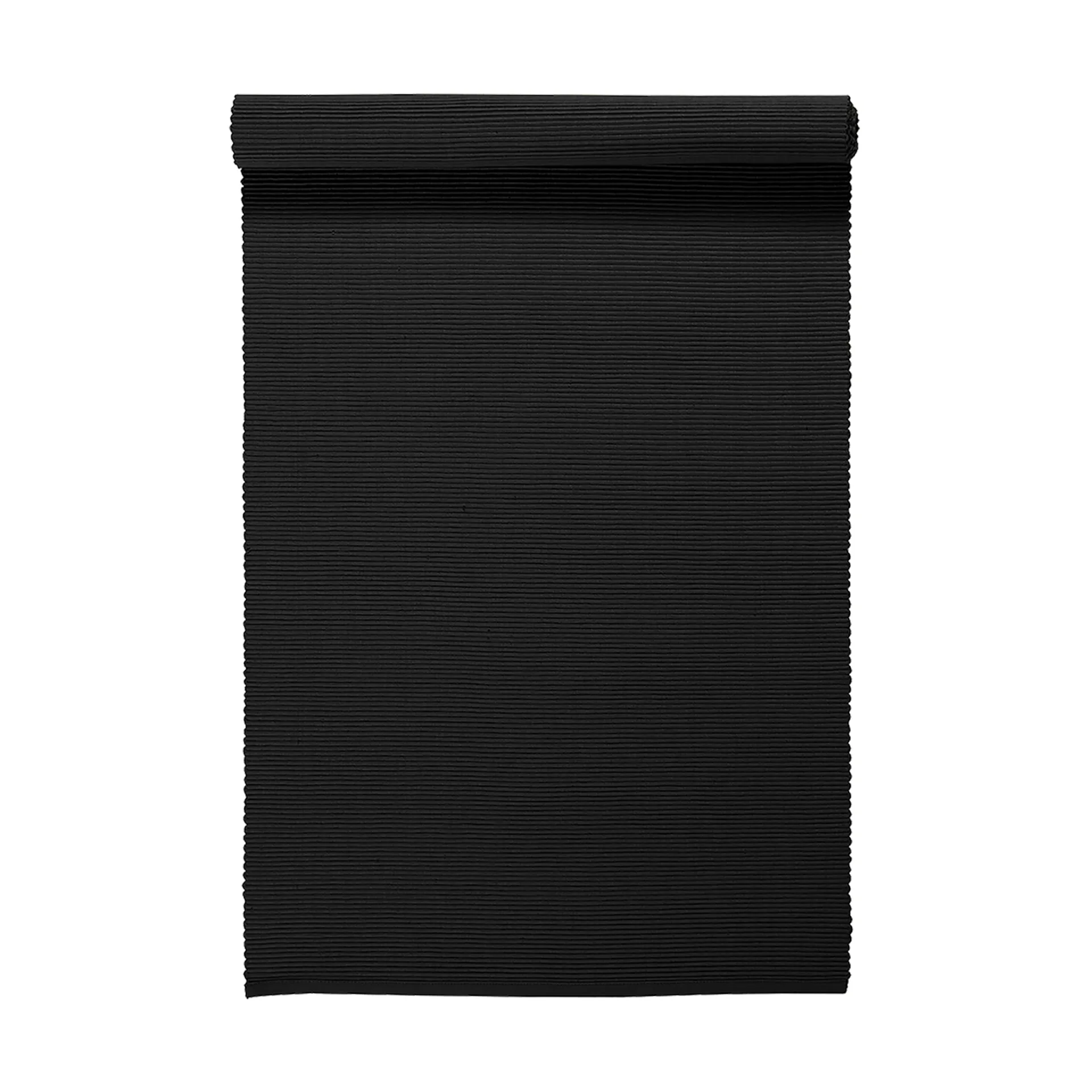 Uni Tischläufer 45x150 cm, Schwarz Linum