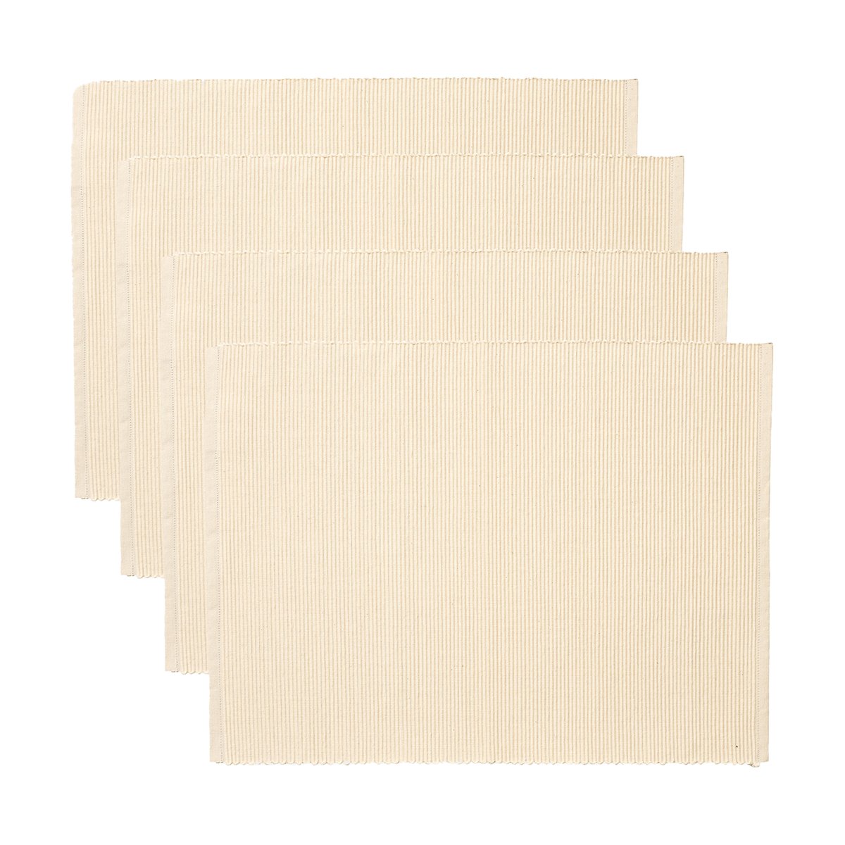 Linum Uni Tischset 35x46 cm 4er-Pack Cremiges Beige